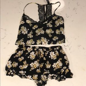 Two Piece Floral Set